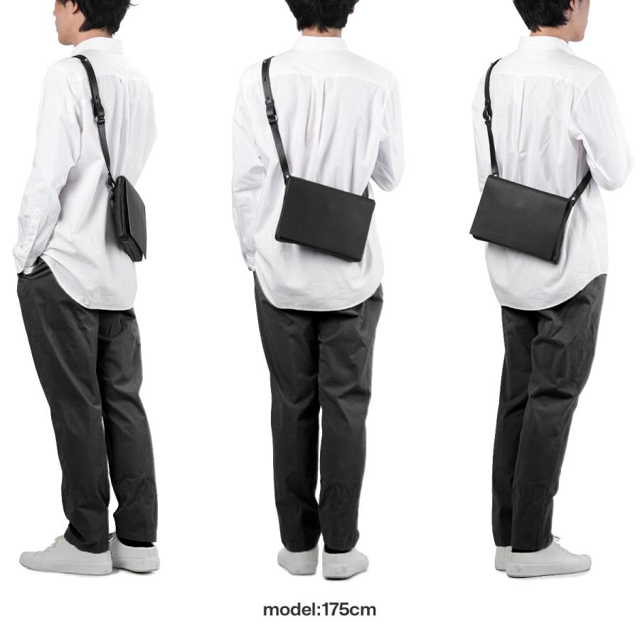 SLOW スロウ バッグ ショルダーバッグ メンズ レディース ブランド レザー 本革 軽量 日本製 斜めがけ 薄型 横型 A5 858S35P 在庫限り | SLOW(ファッション) | 08