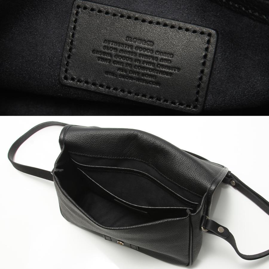 最大53% 3/1まで SLOW スロウ バッグ ショルダーバッグ メンズ レディース ブランド レザー 本革 軽量 日本製 斜めがけ 小さめ フラップ シュリンク 858S39P | SLOW(ファッション) | 16