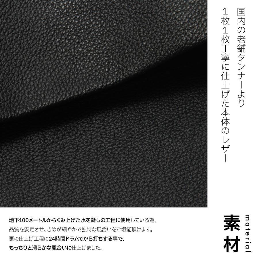 SLOW スロウ バッグ ショルダーバッグ メンズ レディース ブランド レザー 本革 軽量 日本製 斜めがけ 小さめ フラップ シュリンク 858S39P | SLOW(ファッション) | 05