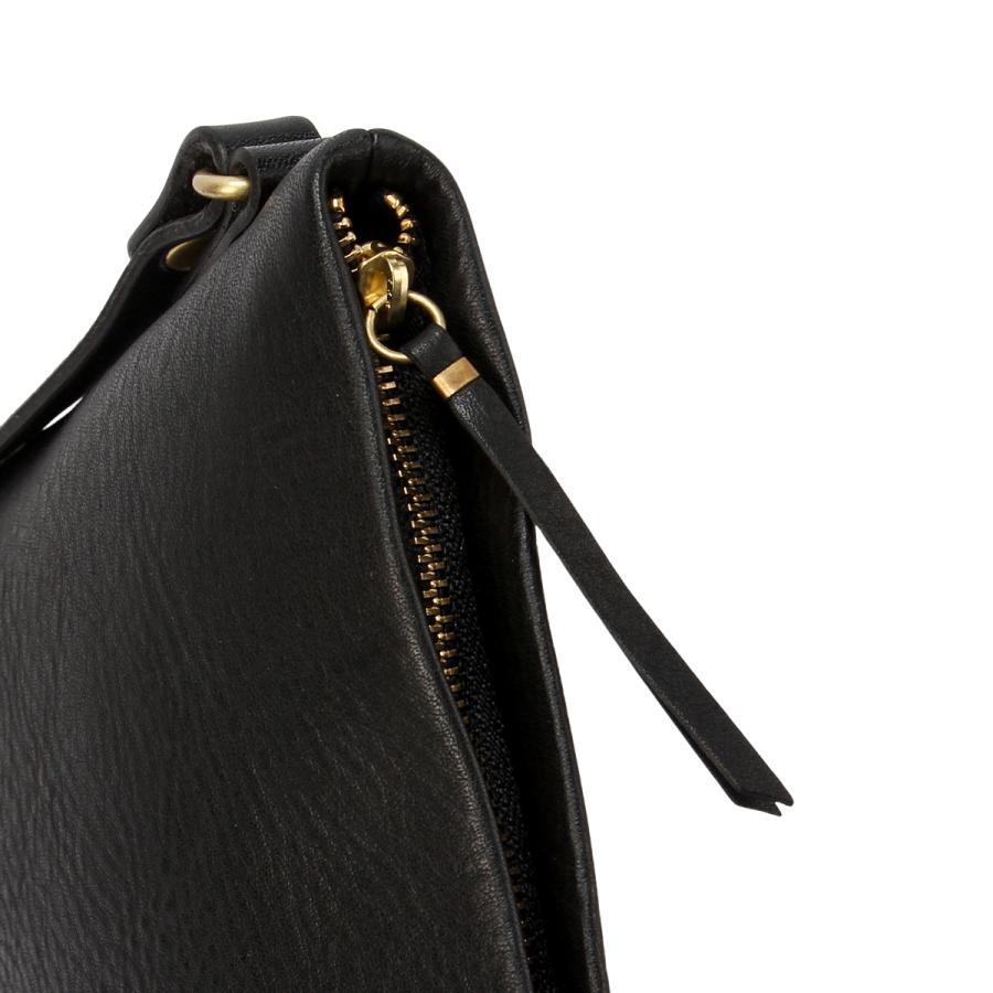 スロウ⭐︎SLOW⭐︎レザーバッグ　ボディーバッグ　サコッシュ　ブラック　レザー SLOW(ファッション) 最大51% 9/23限定 SLOW スロウ バッグ