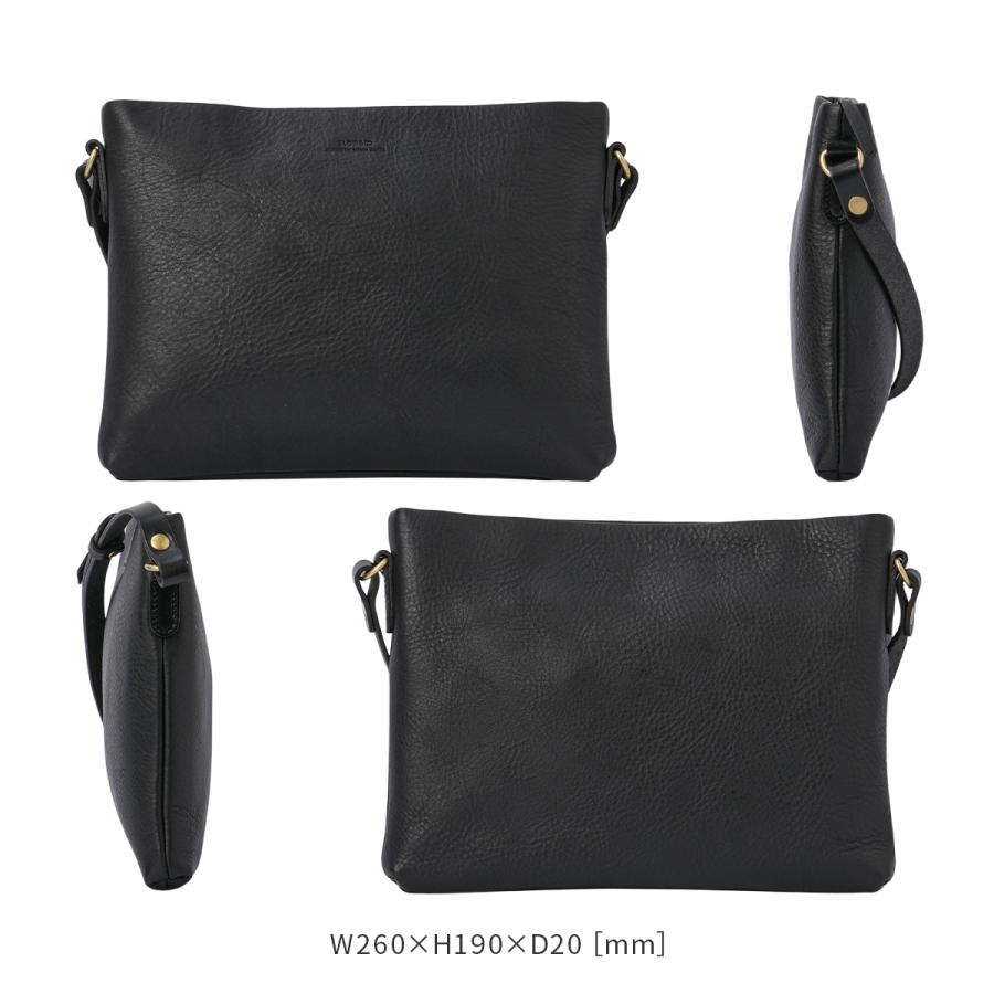 スロウ⭐︎SLOW⭐︎レザーバッグ　ボディーバッグ　サコッシュ　ブラック　レザー SLOW(ファッション) 最大51% 9/23限定 SLOW スロウ バッグ