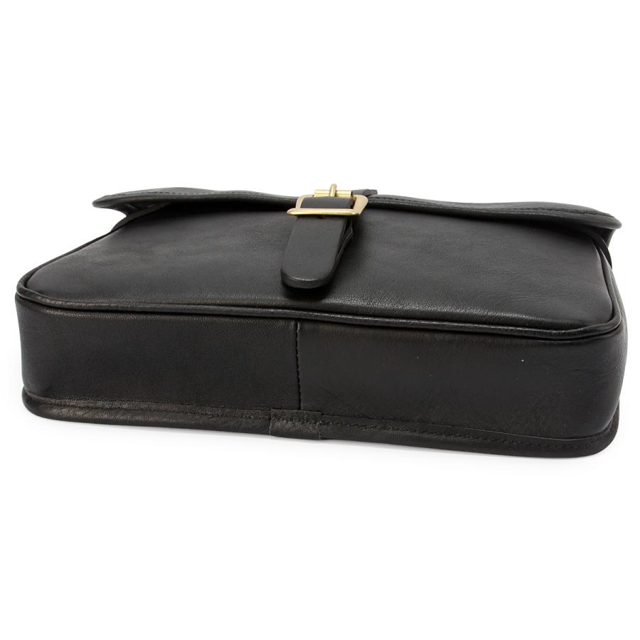 美品 SLOW スロウ 本革 ショルダーバッグ 黒 SLOW(ファッション) 最大41% 7/20限定 SLOW スロウ バッグ