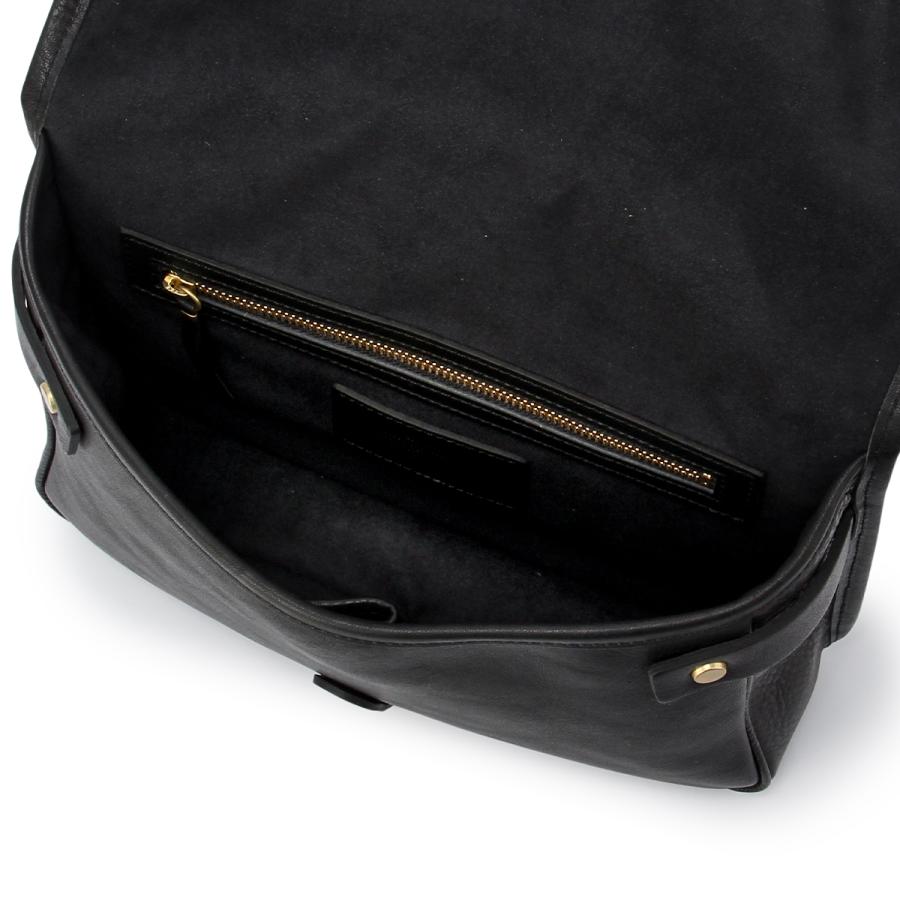 SLOW 黒 レザー ショルダーバッグ SLOW(ファッション) 最大50% 9/5限定 SLOW スロウ バッグ