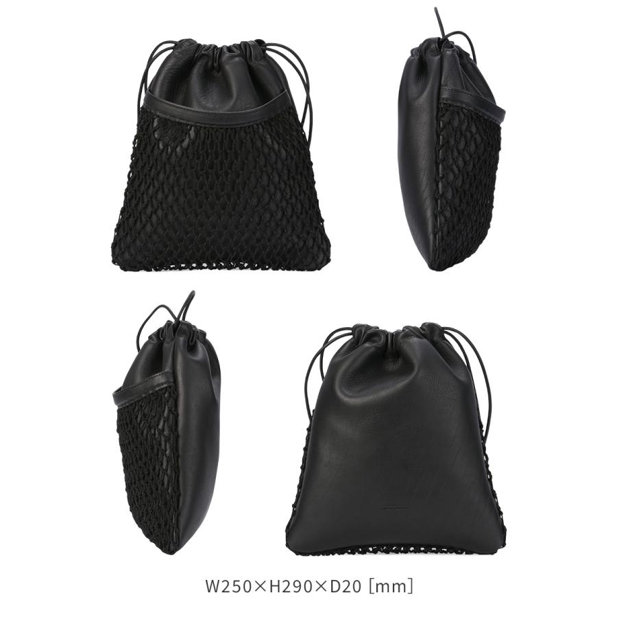 slow&Co BEAMS 巾着レザーバッグ BEAMS LIGHTS ／ レザー 巾着 バッグ | マルイウェブ
