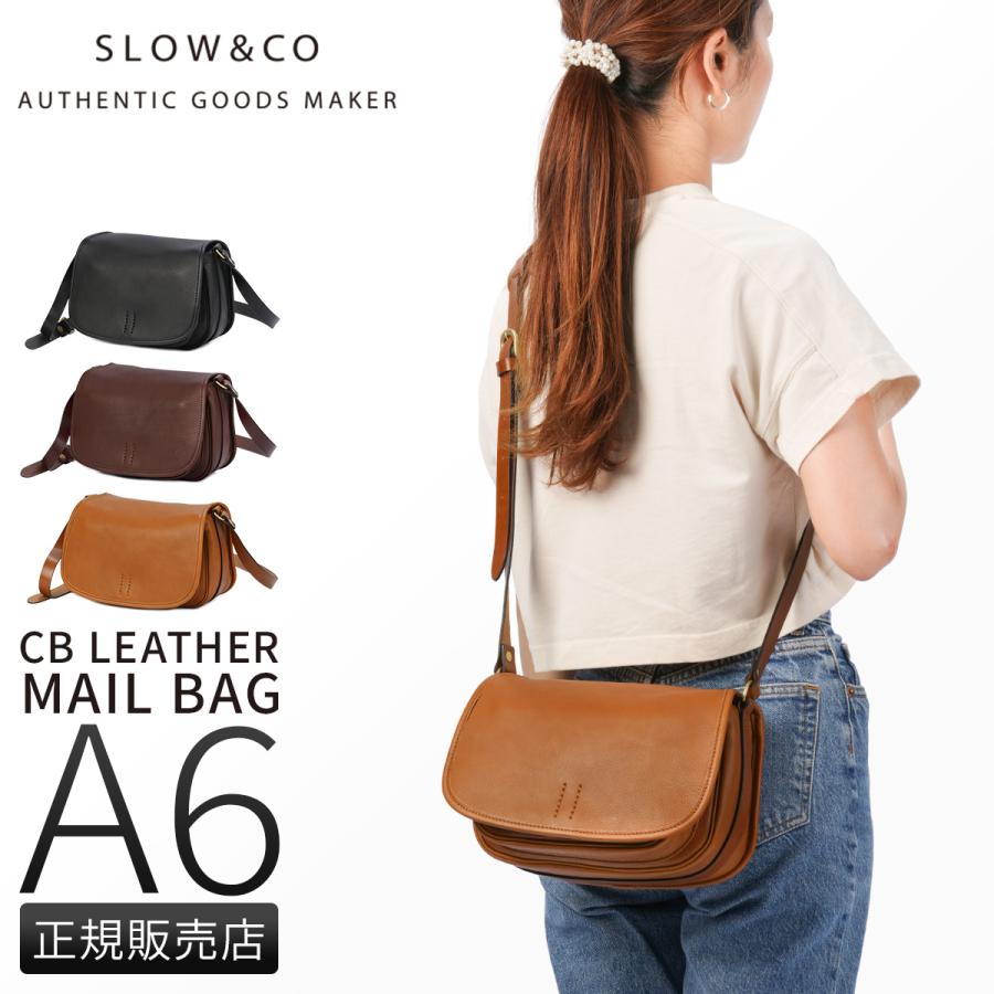 SLOW スロウ シービー ショルダーバッグ メンズ レディース 本革 小さめ ミニ A6 CB 858S55R | SLOW(ファッション) | 18