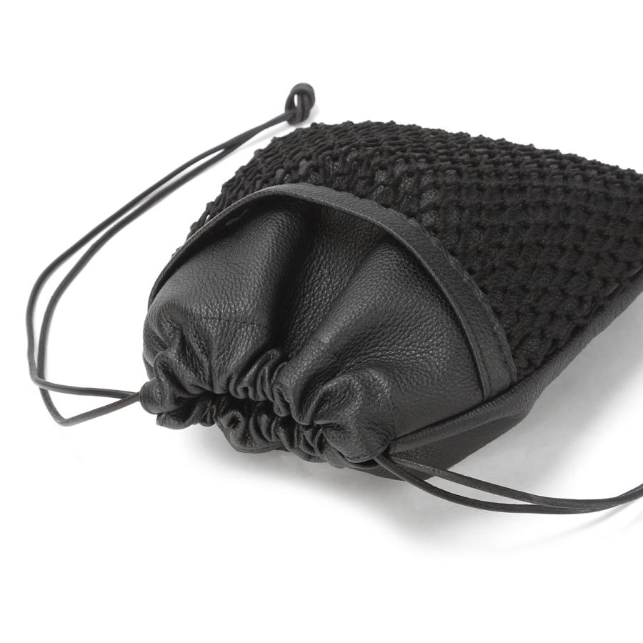 最大46% 1/8限定 SLOW スロウ ボンサック メンズ レディース ブランド レザー 本革 軽量 日本製 肩掛け フィッシングバッグ A5 シュリンク shrink 858S59R | SLOW | 11