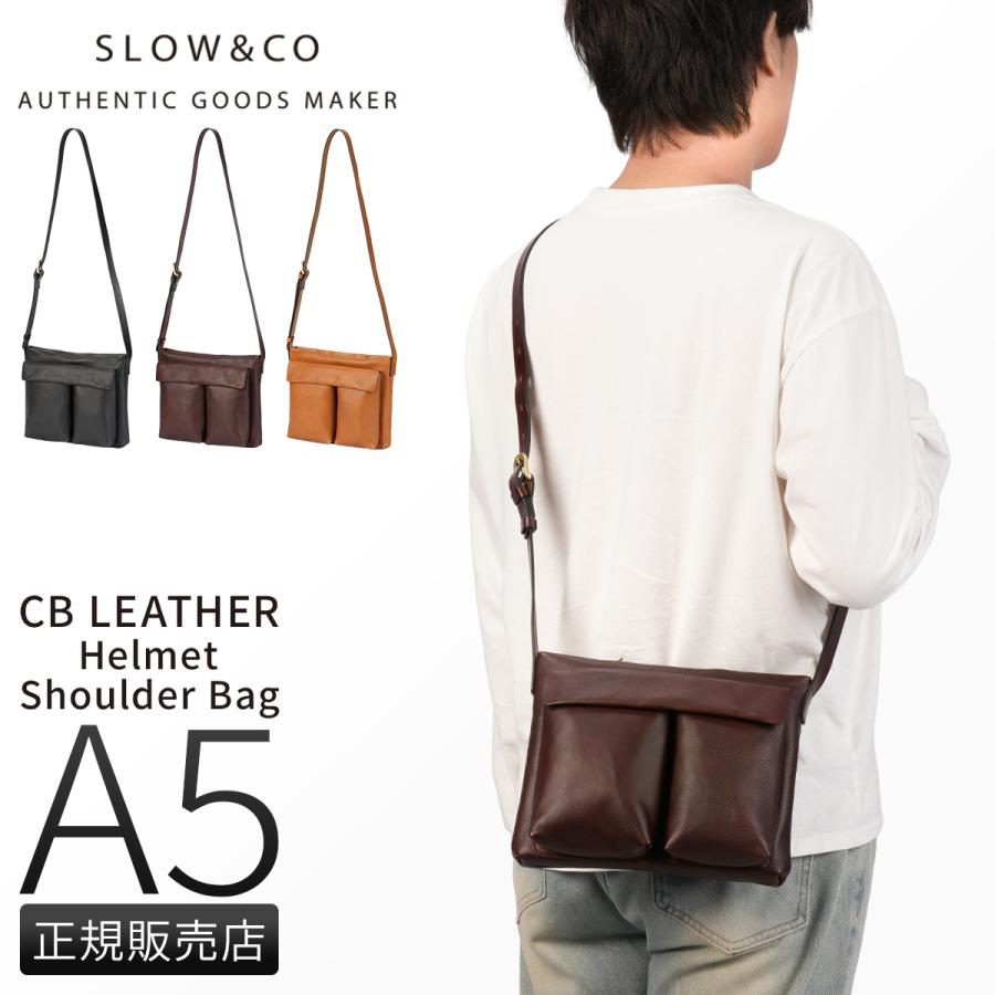最大53% 3/1まで スロウ Cb ショルダーバッグ A5 本革 日本製 SLOW ?Cb 858S72R | SLOW(ファッション) | 18