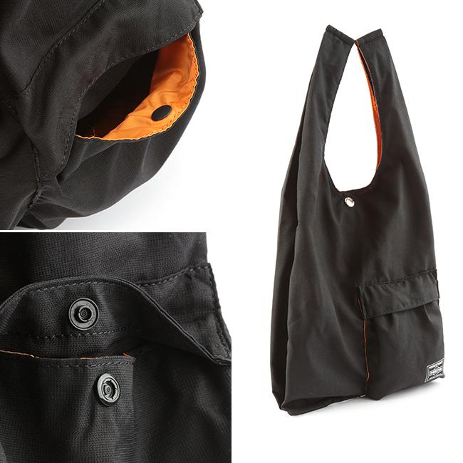 【美品 入手困難】PORTER ポーター バガー CVS エコバッグ ブラック PORTER ポーター バガー CVSバッグ 865-08393 エコバッグ トートバッグ
