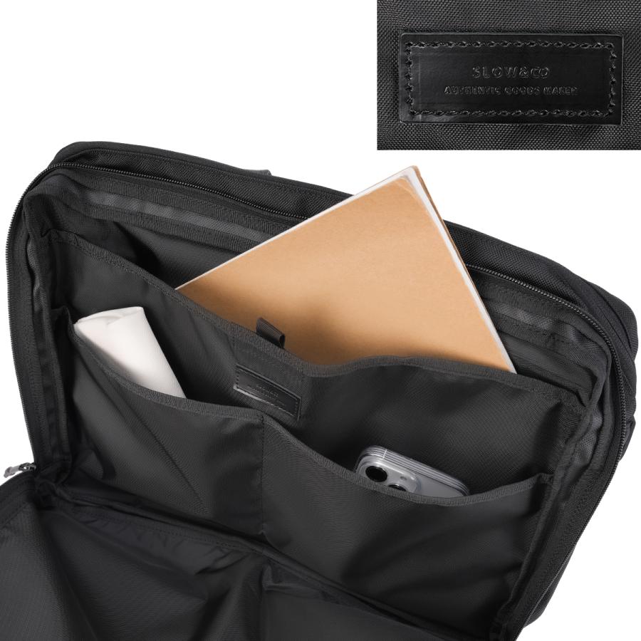 最大42% 3/30限定 バリスティックエア 3WAY ビジネスバッグ ブリーフケース B4 メッシュ コーデュラ 軽量 中空糸 撥水 耐水 SLOW Ballistic Air 866S05S | SLOW(ファッション) | 11