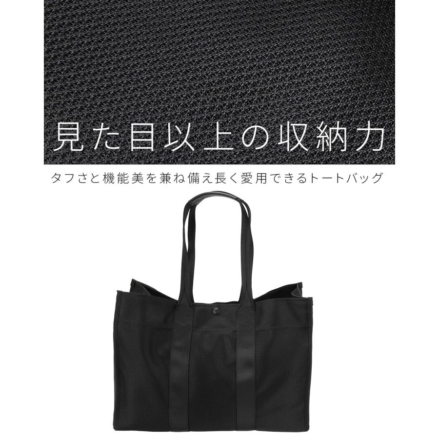 最大50% 8/15限定 SLOW スロウ バッグ トートバッグ Lサイズ B4 メッシュ コーデュラ 軽量 中空糸 撥水 耐水 バリスティックエアー ballistic air 866S06S | SLOW(ファッション) | 02