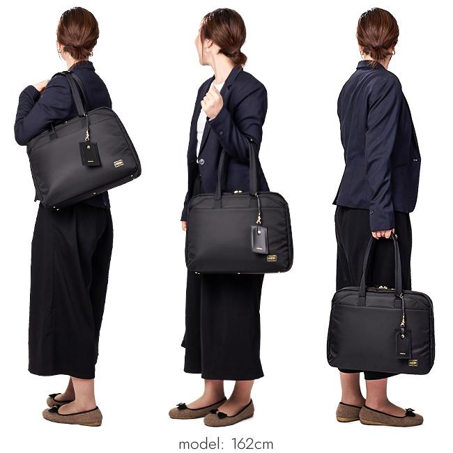 【極美品】ポーターガール シア ブリーフトートバッグ SHEA（PORTER GIRL） ポーター シア ブリーフトートバッグ 871-05178
