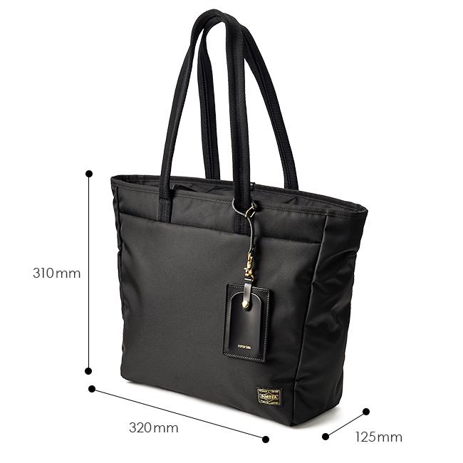 PORTER　ポーター ガール 　シア 薄型 　ビジネス 　トートバッグ 　黒 SHEA（PORTER GIRL） ポーター シア トートバッグ(L) 871-05120