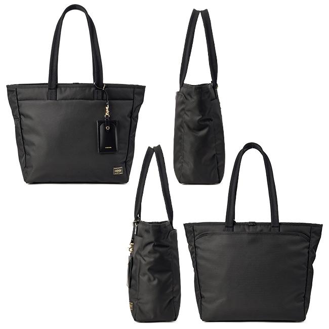 PORTER GIRL シア SHEA トートバッグ　ブラック SHEA(シア) TOTE BAG(S) | 吉田カバンホームページ | YOSHIDA & Co.
