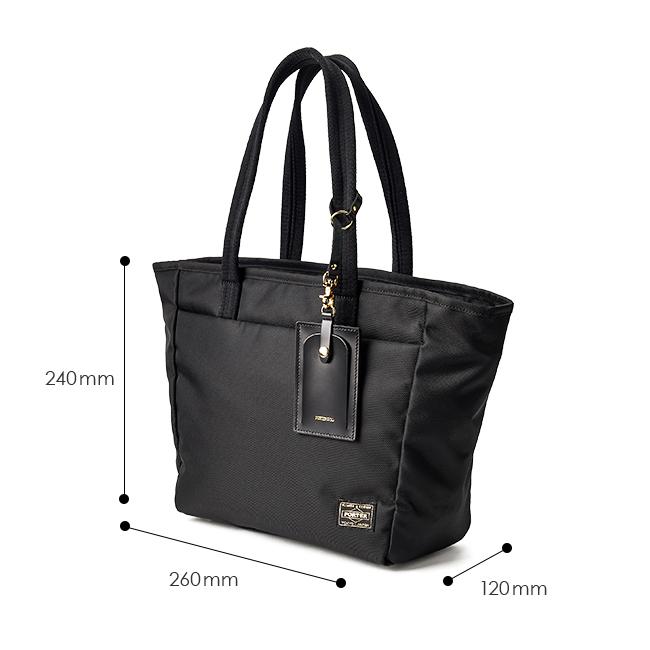 PORTER　ポーター ガール 　シア 薄型 　ビジネス 　トートバッグ 　黒 SHEA（PORTER GIRL） ポーター シア トートバッグ(S) 871-05183
