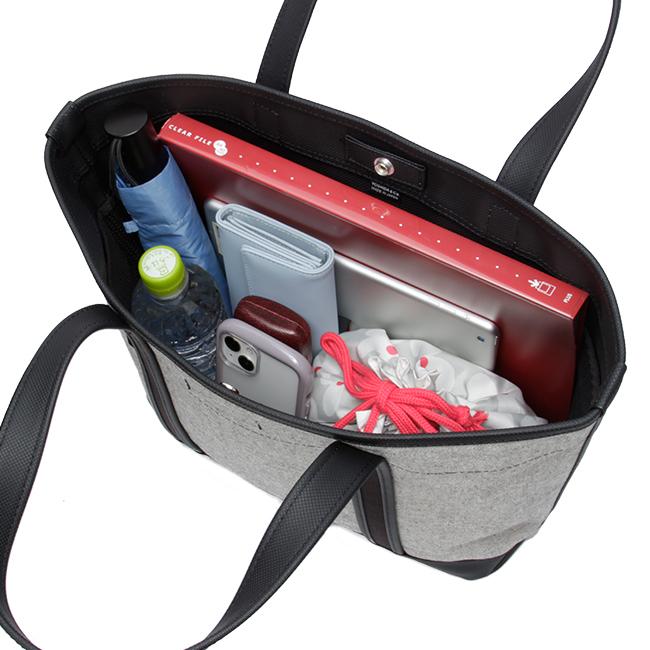 ポーター ボーイフレンドトート シャンブレー トートバッグ(M) 877-08540 877-18540 レディース ブランド 肩掛け 軽量 撥水 吉田カバン PORTER | BOYFRIEND TOTE（PORTER GIRL） | 09