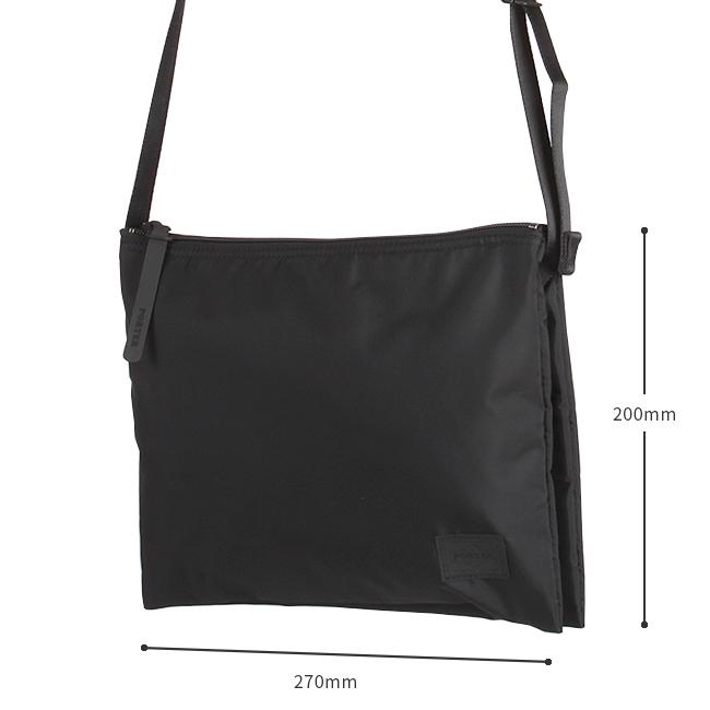 ポーター ケープ サコッシュ(L) 883-05445 883-15445 ショルダーバッグ レディース ブランド スリム 斜めがけ 軽量 撥水 薄型 吉田カバン PORTER | CAPE（PORTER GIRL） | 06