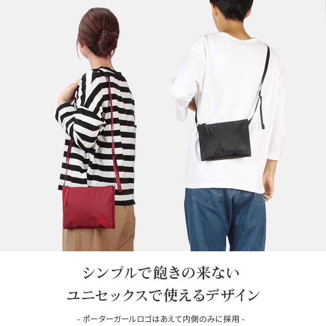 ポーター ケープ サコッシュ(S) 883-05446 883-15446 ショルダーバッグ レディース ブランド スリム 斜めがけ 軽量 撥水 薄型 吉田カバン PORTER | CAPE（PORTER GIRL） | 04