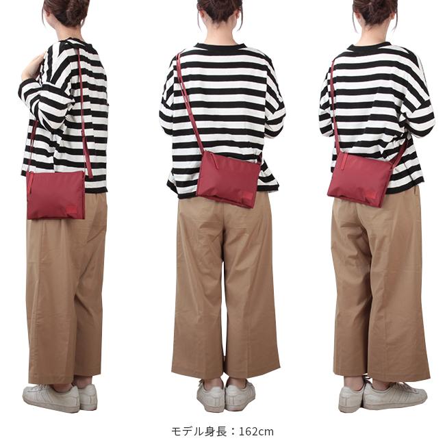 ポーター ケープ サコッシュ(S) 883-05446 883-15446 ショルダーバッグ レディース ブランド スリム 斜めがけ 軽量 撥水 薄型 吉田カバン PORTER | CAPE（PORTER GIRL） | 08