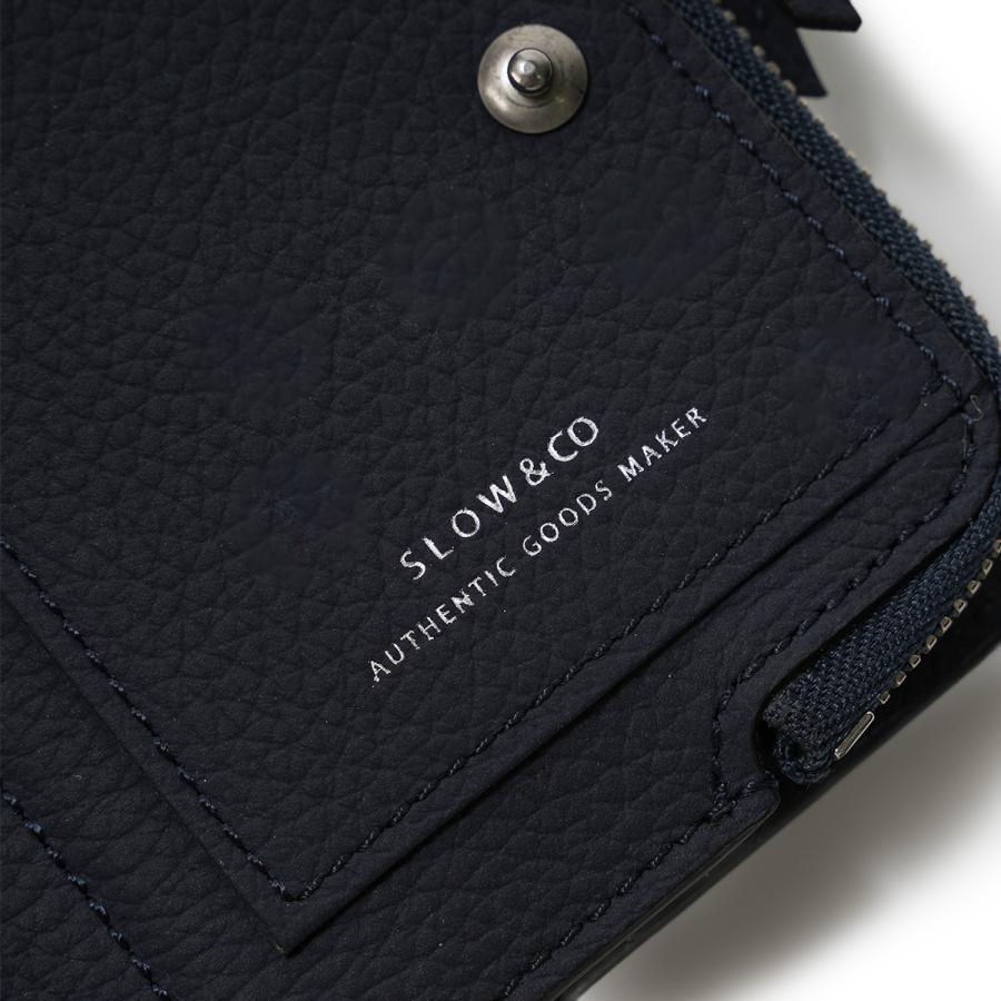 最大50% 9/29限定 SLOW スロウ 財布 二つ折り財布 ミドル財布 メンズ レディース ブランド レザー 本革 日本製 化粧箱付き ブーブル bouble 883S03R | SLOW(ファッション) | 09