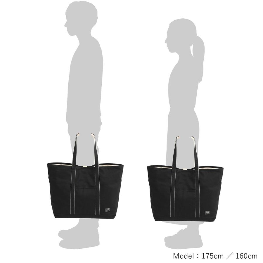 ポーター ノアール トートバッグ PORTER NOIR 895-15158 大容量 軽量 日本製 デニム生地 肩掛け 大きめ TOTE BAG(L) 31L 吉田カバン PORTERの画像