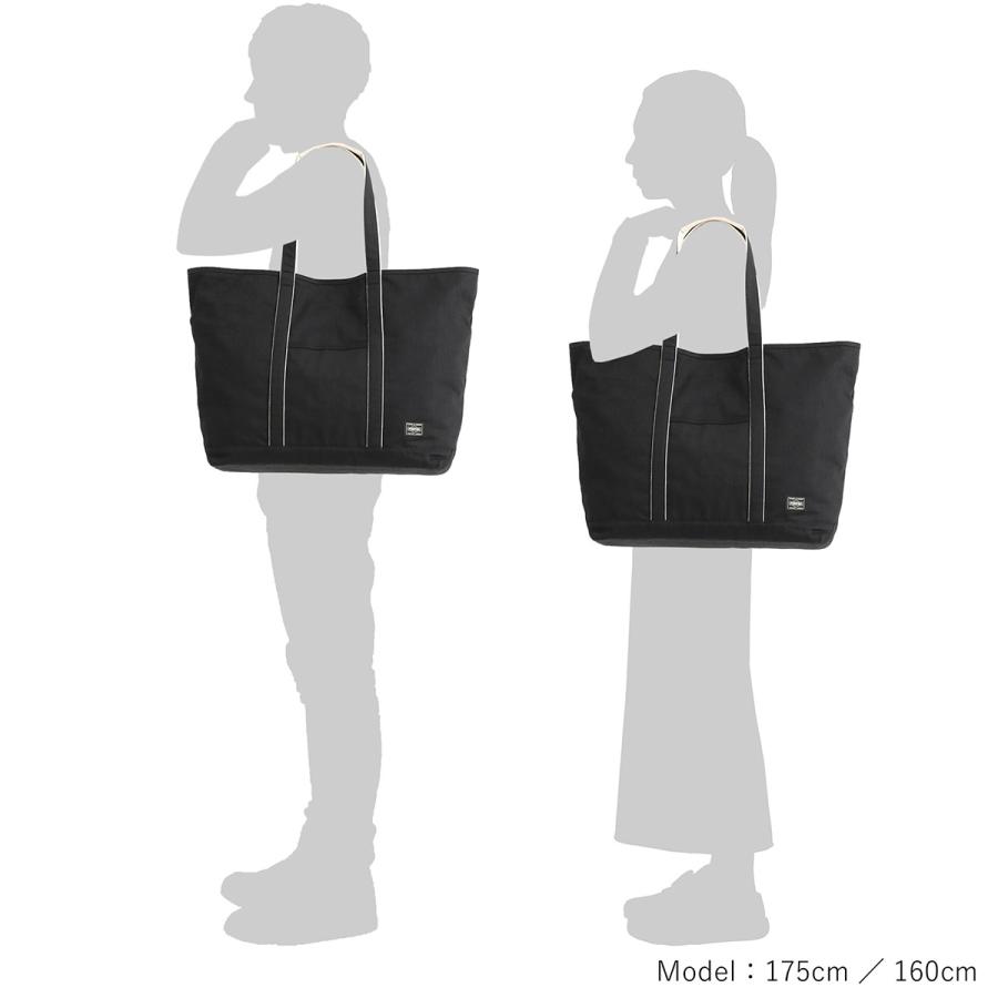 ポーター ノアール トートバッグ PORTER NOIR 895-15158 大容量 軽量 日本製 デニム生地 肩掛け 大きめ TOTE BAG(L) 31L 吉田カバン PORTERの画像