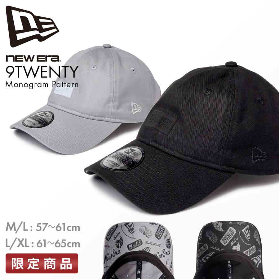 New Era 9THIRTY キャップ パターン入り NEW ERA 限定品 ニューエラ キャップ 9TWENTY モノグラム