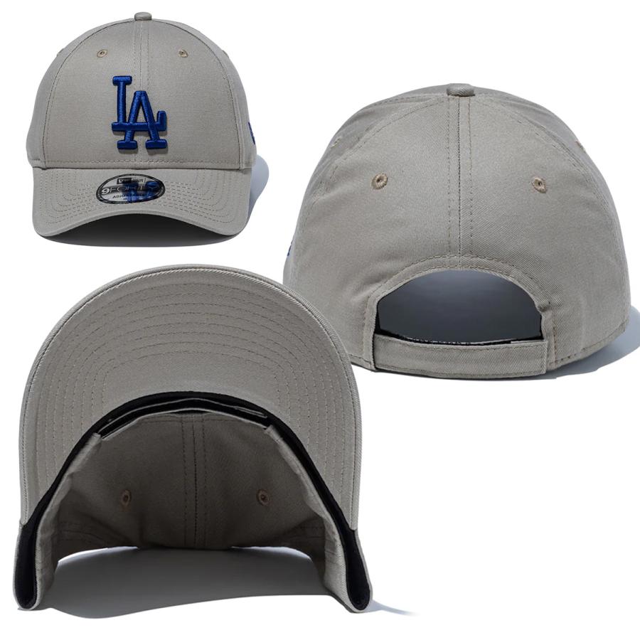 Los Angeles Dodgers 9FORTY キャップ グレー/ネイビー ニューエラ（NEW ERA）（メンズ、レディース）帽子 9FORTY