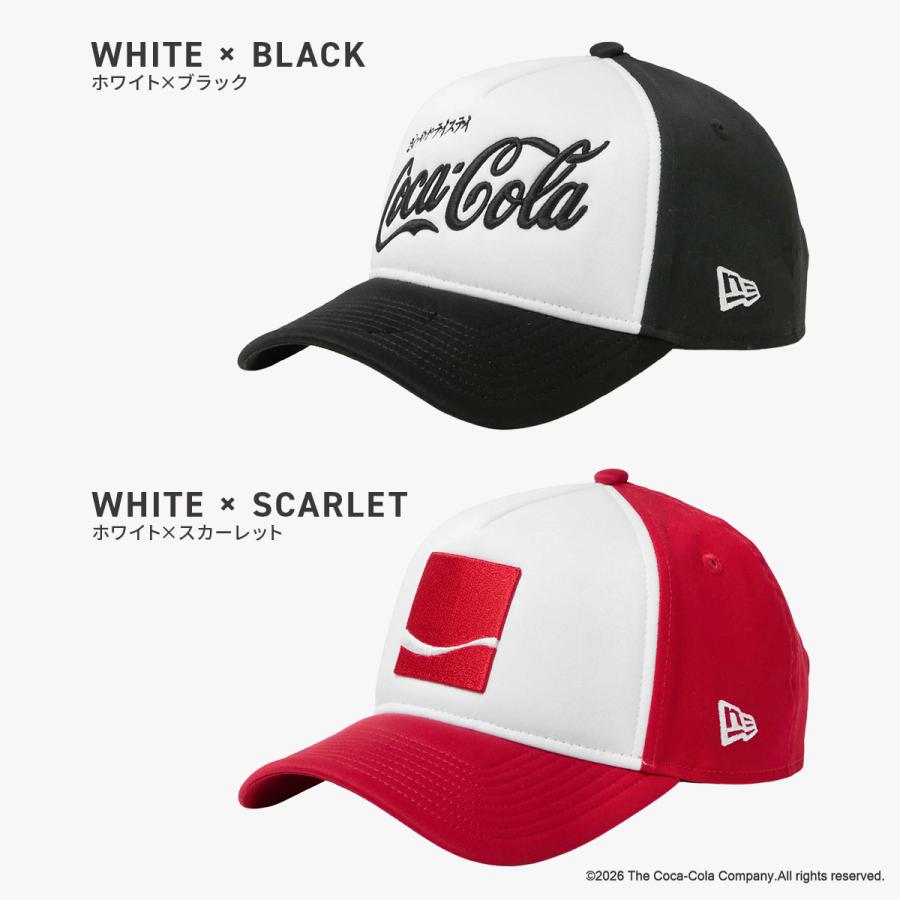 最大42% 8/11限定 ニューエラ キャップ 9FORTY コカ・コーラ メッシュキャップ ブランド アジャスタブル 帽子 NEW ERA Coca-Cola A-Frame 15154813 15154812 | NEW ERA | 03