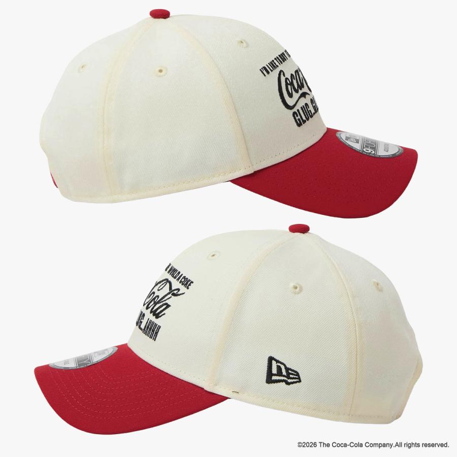最大42% 8/11限定 ニューエラ キャップ 9FORTY コカ・コーラ ブランド アジャスタブル 帽子 NEW ERA Coca-Cola 15154815 15154814 | NEW ERA | 12
