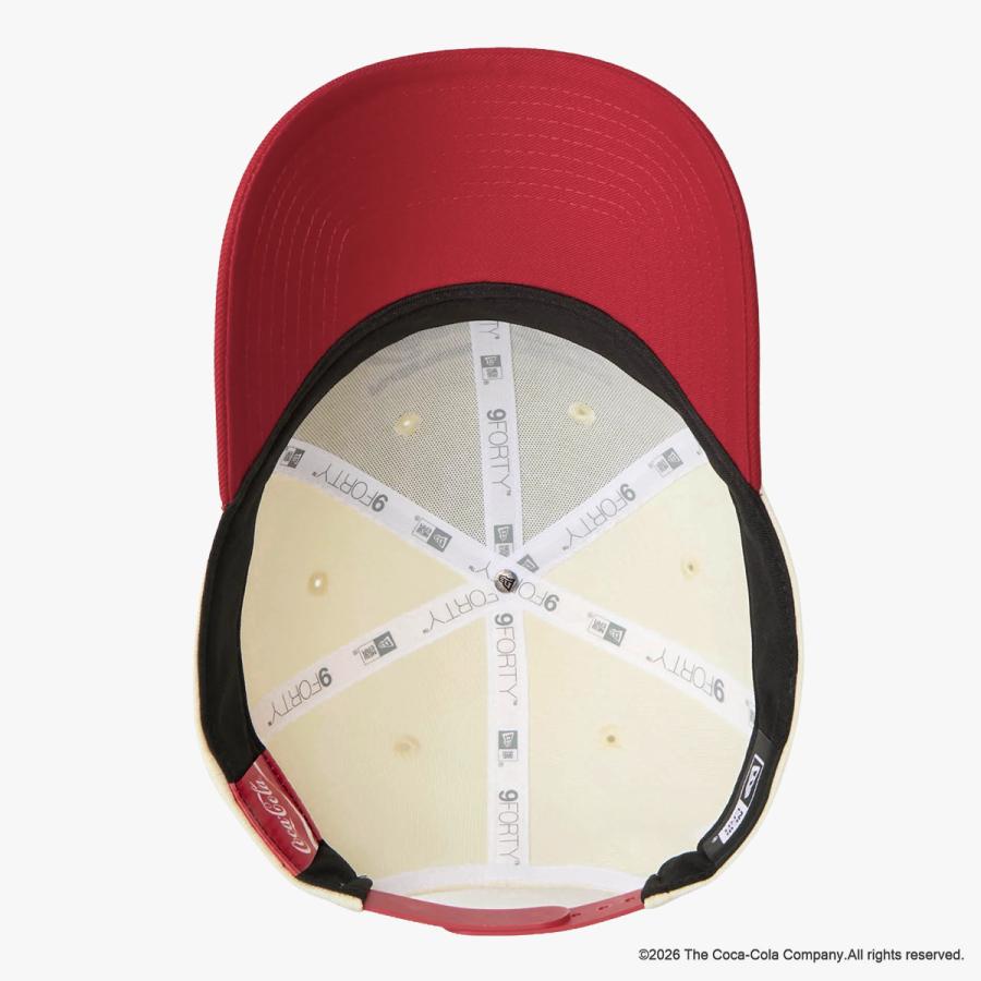 最大42% 8/11限定 ニューエラ キャップ 9FORTY コカ・コーラ ブランド アジャスタブル 帽子 NEW ERA Coca-Cola 15154815 15154814 | NEW ERA | 13