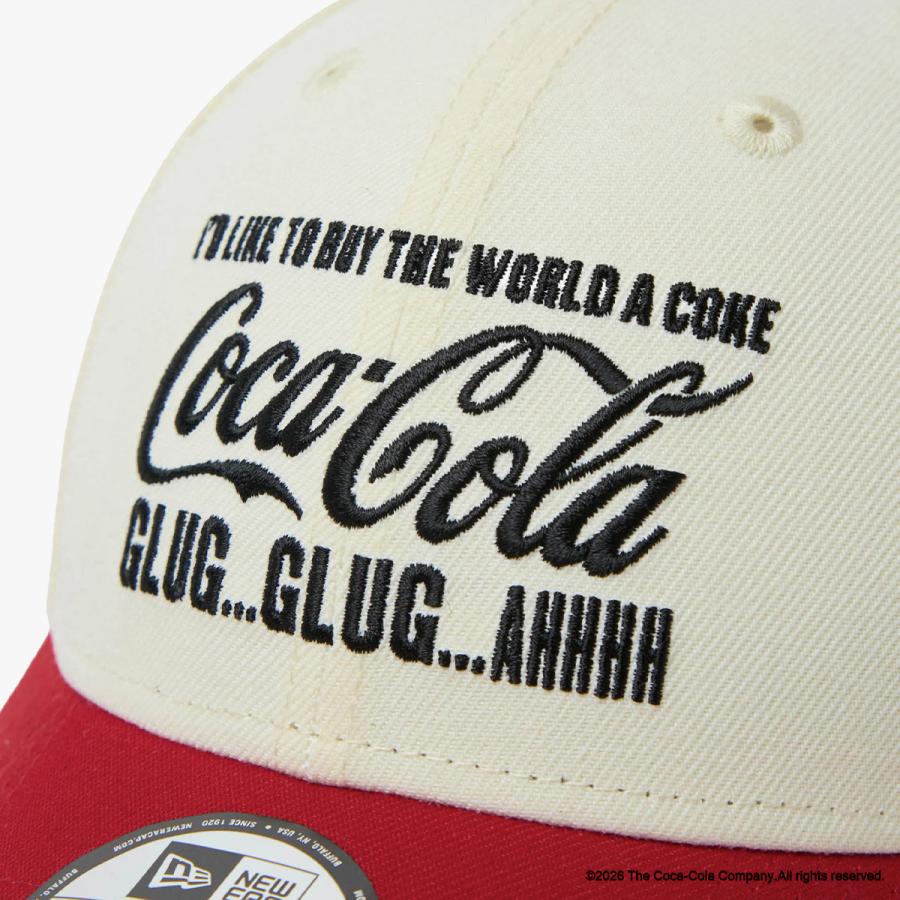 最大42% 8/11限定 ニューエラ キャップ 9FORTY コカ・コーラ ブランド アジャスタブル 帽子 NEW ERA Coca-Cola 15154815 15154814 | NEW ERA | 14
