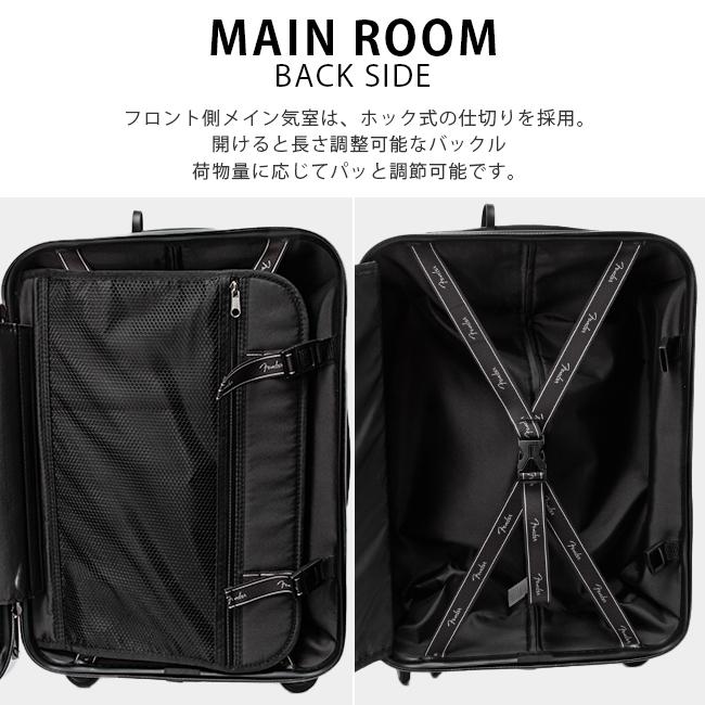 最大49% 9/9限定 フェンダー スーツケース 機内持ち込み Sサイズ 38L 小型 フロントオープン 静音キャスター ストッパー USBポート Fender 950-4500 | Fender | 18