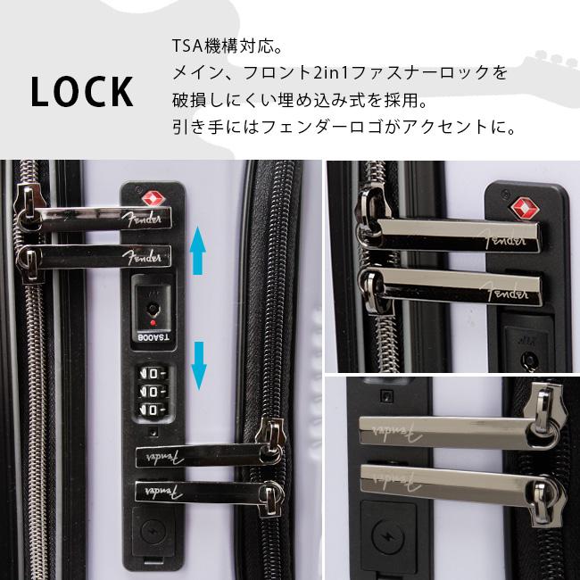 最大49% 9/9限定 フェンダー スーツケース 機内持ち込み Sサイズ 38L 小型 フロントオープン 静音キャスター ストッパー USBポート Fender 950-4500 | Fender | 10