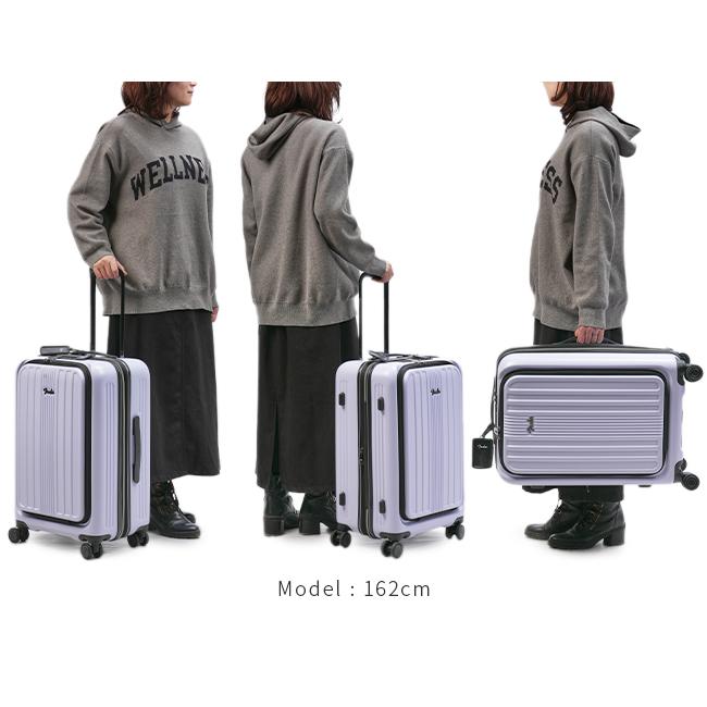 フェンダー スーツケース Mサイズ 53L/60L 軽量 拡張 中型 フロントオープン 静音キャスター ストッパー USBポート Fender 950-4501 | Fender | 09