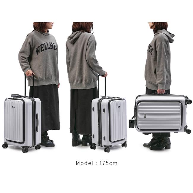 フェンダー スーツケース Mサイズ 53L/60L 軽量 拡張 中型 フロントオープン 静音キャスター ストッパー USBポート Fender 950-4501 | Fender | 09