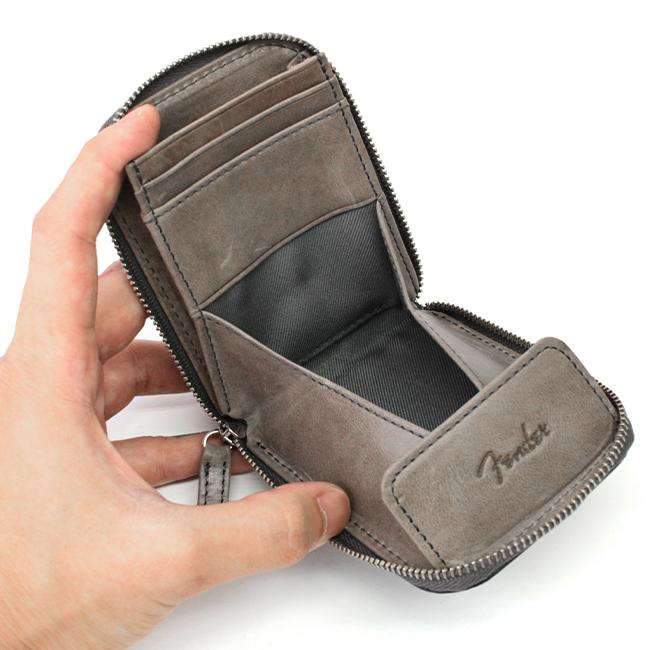 最大49% 4/1限定 フェンダー 小銭入れ メンズ レディース コインケース 軽量 本革 国産レザー ラウンドファスナー サンバースト Fender 950-501 | Fender | 08