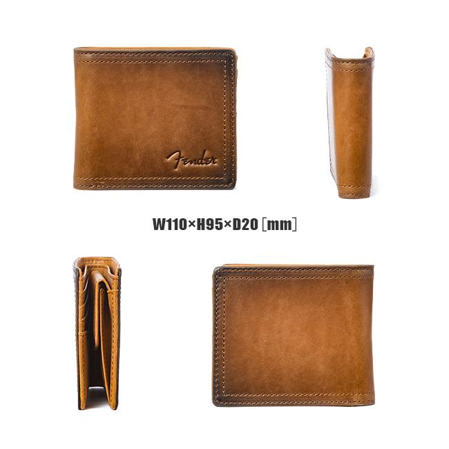 フェンダー 財布 二つ折り財布 メンズ レディース ブランド 本革 国産レザー サンバースト Fender 950-502 | Fender | 06