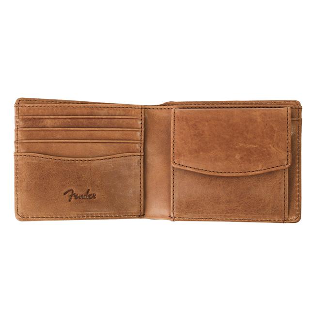 最大53% 3/1まで フェンダー 財布 二つ折り財布 メンズ レディース ブランド 本革 国産レザー サンバースト Fender 950-502 | Fender | 07