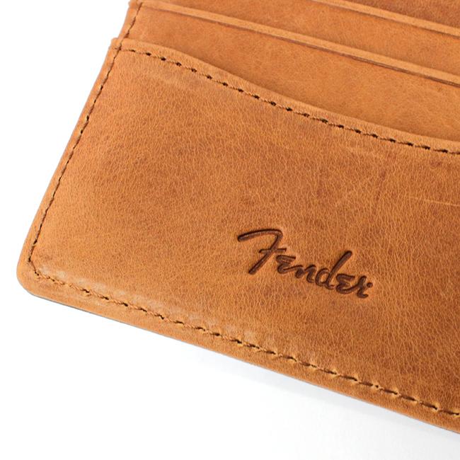 最大41% 9/8限定 フェンダー 財布 二つ折り財布 メンズ レディース ブランド 本革 国産レザー サンバースト Fender 950-502 | Fender | 08