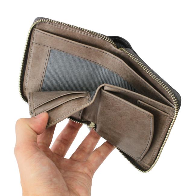 最大42% 1/27限定 フェンダー 二つ折り財布 メンズ レディース 革 国産レザー ミドルウォレット ラウンドファスナー サンバースト Fender 950-503 | Fender | 14