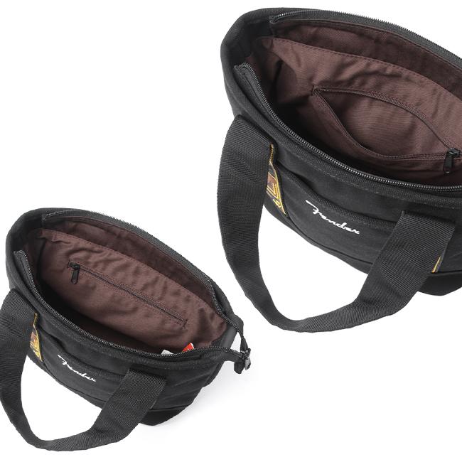 フェンダー トートバッグ メンズ レディース モノグラムストラップ ミニトート 小さめ 軽量 ファスナー付き A5 Fender 950-6002 | Fender | 16