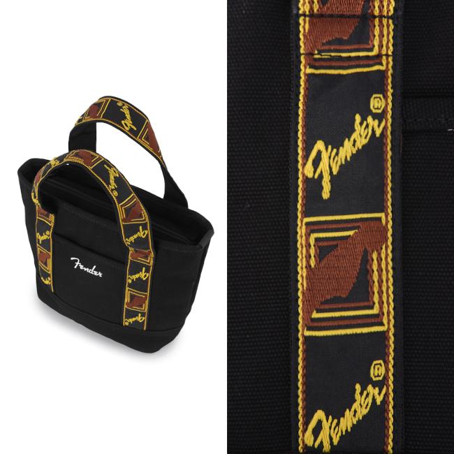 フェンダー トートバッグ メンズ レディース モノグラムストラップ ミニトート 小さめ 軽量 ファスナー付き A5 Fender 950-6002 | Fender | 09