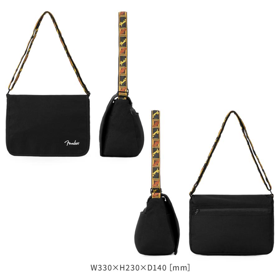最大42% 12/28限定 フェンダー ショルダーバッグ メンズ レディース ブランド 大容量 大きめ 斜めがけ フラップ開閉 モノグラムストラップ A4 Fender 950-6004 | Fender | 06
