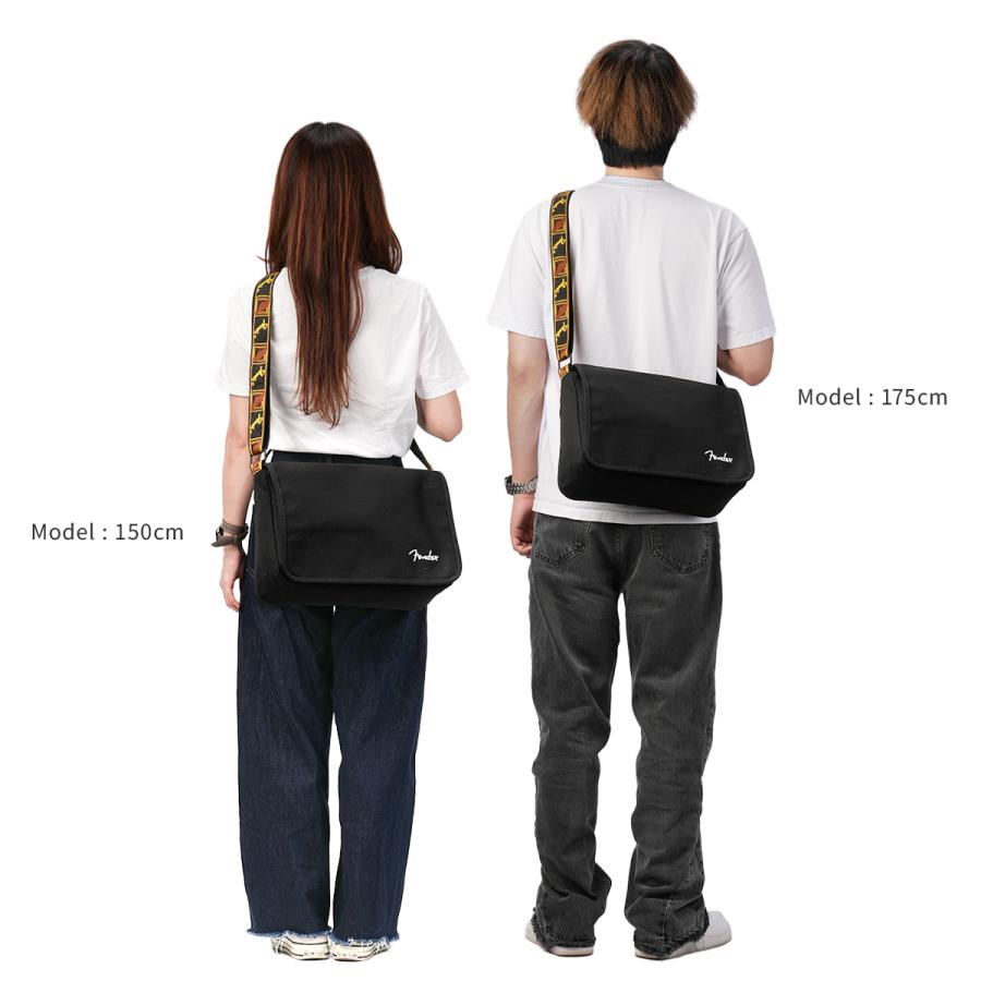 フェンダー ショルダーバッグ メンズ レディース ブランド 大容量 大きめ 斜めがけ フラップ開閉 モノグラムストラップ A4 Fender 950-6004 | Fender | 07