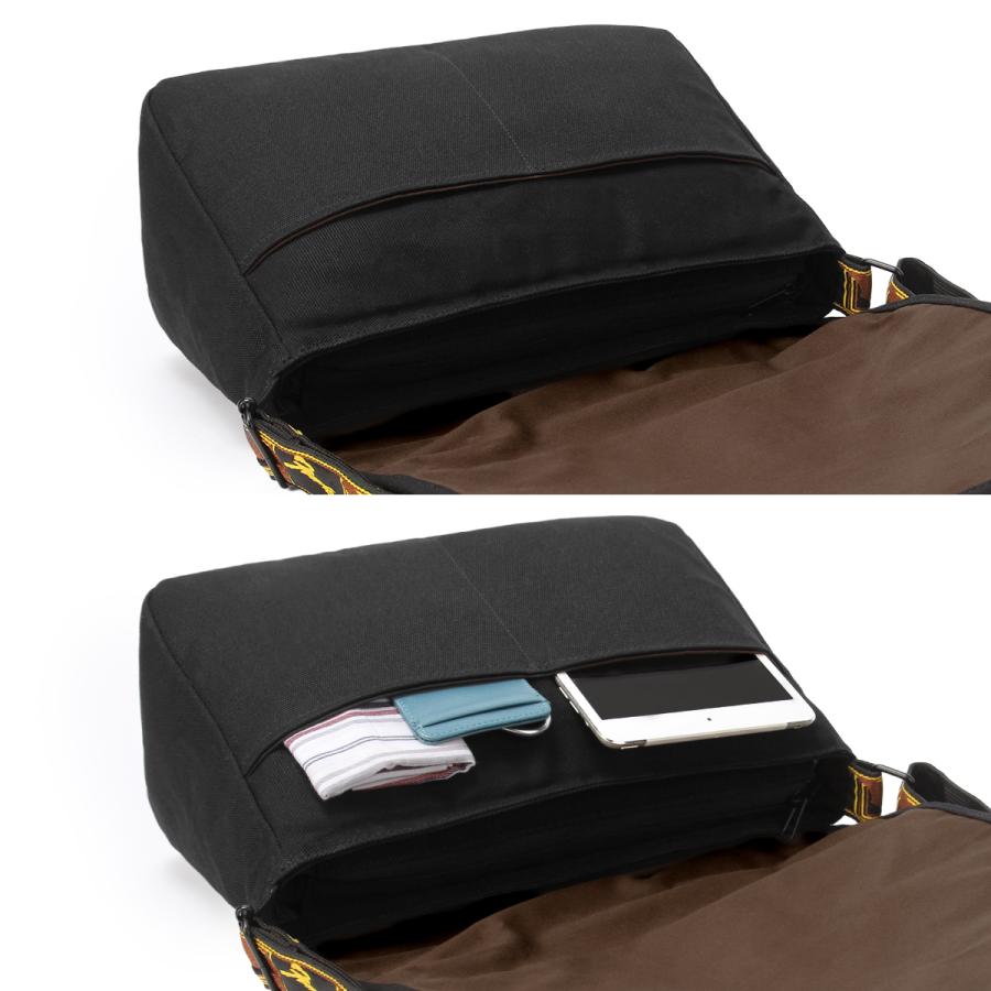 最大42% 2/7限定 フェンダー ショルダーバッグ メンズ レディース ブランド 大容量 大きめ 斜めがけ フラップ開閉 モノグラムストラップ A4 Fender 950-6004 | Fender | 11