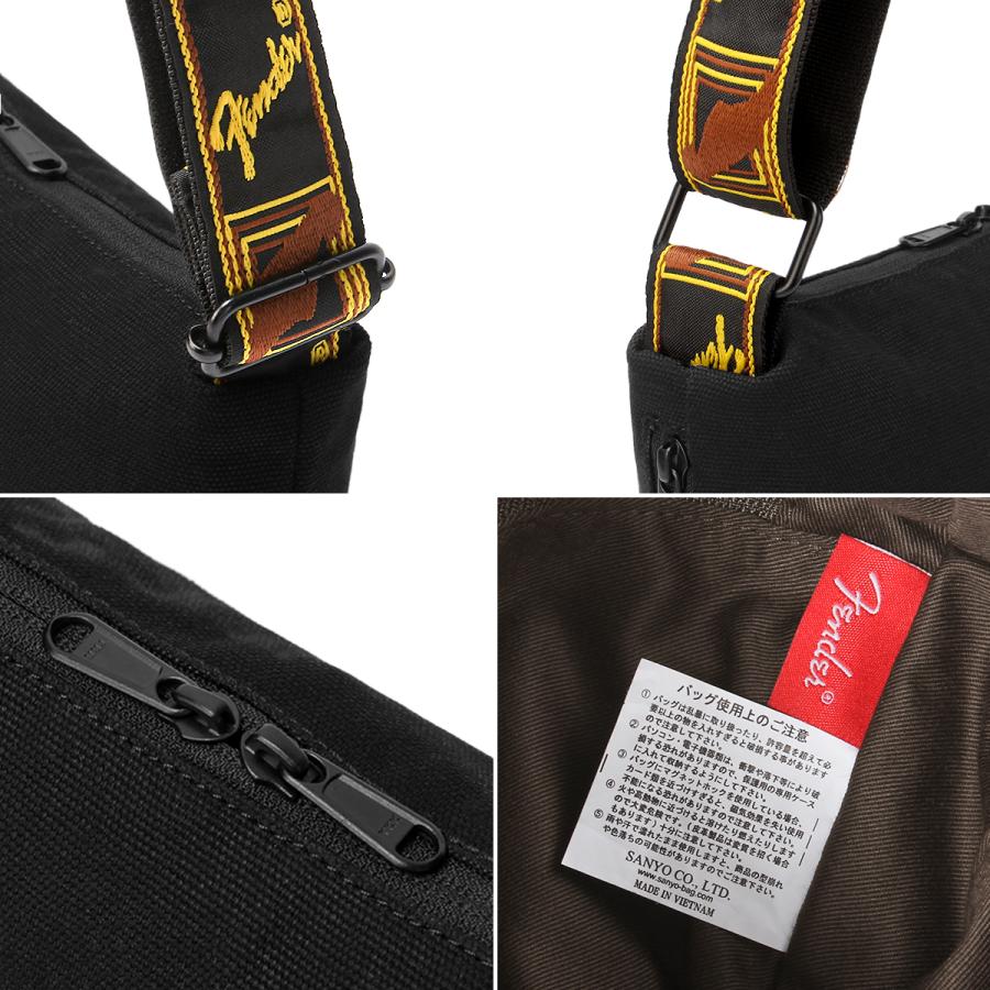 最大42% 12/28限定 フェンダー ショルダーバッグ サコッシュ メンズ レディース ブランド 軽量 薄型 スリム 斜めがけ モノグラムストラップ A4 Fender 950-6005 | Fender | 14