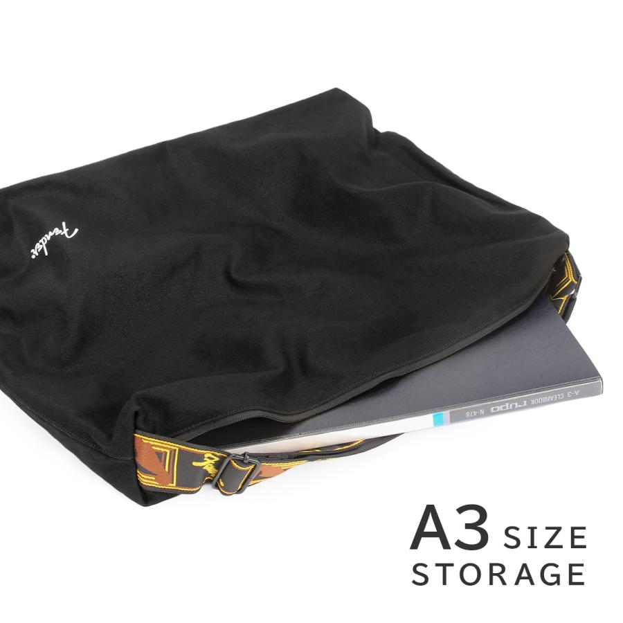 フェンダー ショルダーバッグ メンズ レディース ブランド 軽量 大容量 大きめ 斜めがけ モノグラムストラップ A3 A4 Fender Cotton 950-6006 | Fender | 09