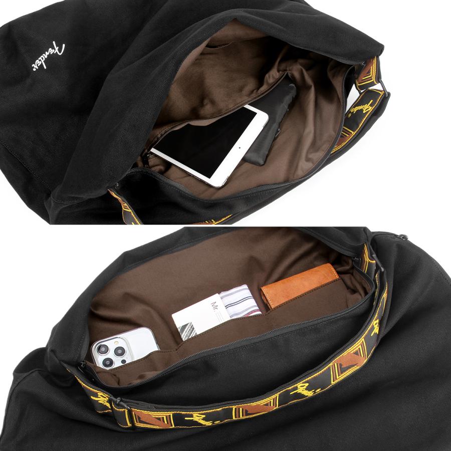 フェンダー ショルダーバッグ メンズ レディース ブランド 軽量 大容量 大きめ 斜めがけ モノグラムストラップ A3 A4 Fender Cotton 950-6006 | Fender | 11