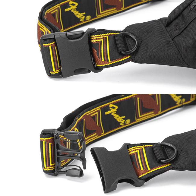 フェンダー ボディバッグ ウエストバッグ メンズ レディース ブランド モノグラムストラップ コーデュラ 軽量 Fender 950-6050 | Fender | 17