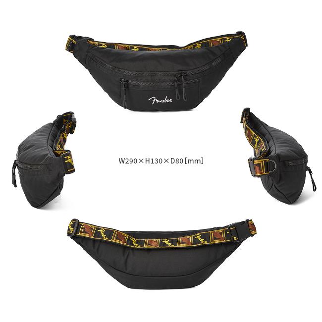 最大44% 3/1まで フェンダー ボディバッグ ウエストバッグ メンズ レディース ブランド モノグラムストラップ コーデュラ 軽量 Fender 950-6050 | Fender | 06